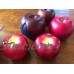 11 " Wooden Bowl With Wood Apples And Plastic Apples , Apple Decor   173437366640